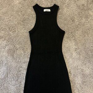 GUIZIO black mini dress
